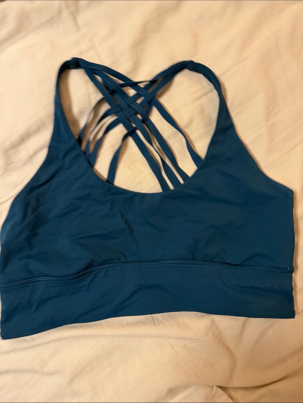 Lululemon longline Strappy Back Sports Bra